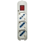 Multipresa Elettrica Ecova 3  Ingressi  Universali  10/16A Colore Bianco