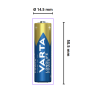 Varta Batteria Longlife  Power Stilo AA Alcalina Blister 4 Pezzi