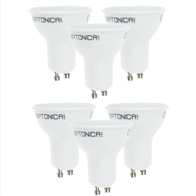 Lampadina Dicroica LED GU10 9.5 W Resa 67Watt Risparmio Energetico 6000K Pezzi 6