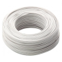 Cavo Elettrico Cordina Unifilare FS17 Sezione 1,5mmq Colore Bianco 100 Metri