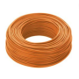 Cavo Elettrico Cordina Unifilare FS17 Sezione 1,5mmq Colore Arancione 100 Metri