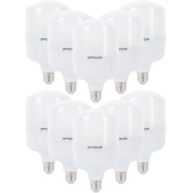 Lampadina LED Bulbo E27 25Watt Resa 167Watt Risparmio Energetico 4500K Pezzi 10