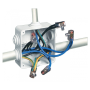 Cavo Elettrico Cordina Unifilare FS17 Sezione 6mmq Azzurro 25 Metri