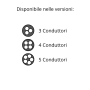 Cavo Neoprene Nero Gommato Multipolare Flessibile H07RNF 3x2,5mm 100 Metri