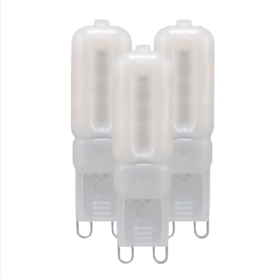 Lampadina LED Bispina G9 5Watt Resa 35Watt Risparmio Energetico 4500K Pezzi 3