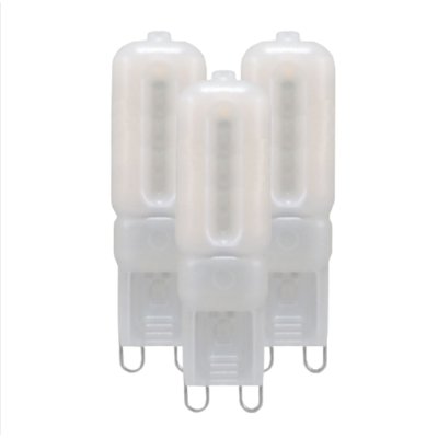 Lampadina LED Bispina G9 5Watt Resa 35Watt Risparmio Energetico 4500K Pezzi 3