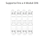 Faeg Centralino  Parete 2/4 Moduli  Stagno IP65  FG14504