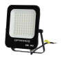 Proiettore LED 50 Watt Slim Metallo Nero IP65  Equivalente 250 Watt