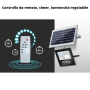 Proiettore LED  Solare  25 Watt  Nero Policristallino  IP67  6500K