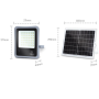 Proiettore LED  Solare  100 Watt  Grigio Monocristallino  IP65  6500K