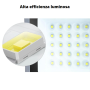 Proiettore LED  Solare  200 Watt  Grigio Monocristallino  IP65  6500K