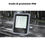 Proiettore LED  Solare  200 Watt  Grigio Monocristallino  IP65  6500K