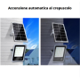Proiettore LED  Solare  200 Watt  Grigio Monocristallino  IP65  6500K