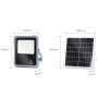 Proiettore LED  Solare  200 Watt  Grigio Monocristallino  IP65  6500K