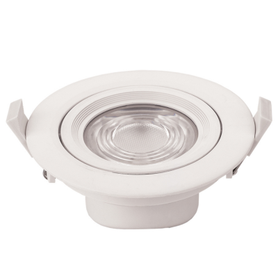 Faretto LED Incasso Orientabile Tondo Soffitto 10Watt Driver Incluso
