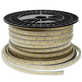 Striscia LED 10 Watt Metro 220 Volt IP65 Dimmerabile 1 Metro Senza Alimentatore