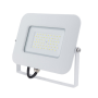 Proiettore LED 50 Watt Slim Metallo Bianco Impermeabile 5 Anni Garanzia 