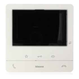 Videocitofono Tecnologia 2 Fili Vivavoce Classe 100V16B Bticino Bianco 