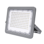 Proiettore LED 100 Watt Slim Metallo Grigio  IP65  Equivalente 527 Watt