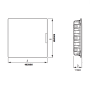 Bticino Centralino  Incasso Bianco 72 Moduli  IP40 F315PB72