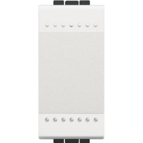 Bticino Living Light Pulsante Bianco Unipolare Basculante N4005N