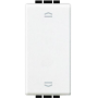 Bticino Living Light Pulsante Doppio Interbloccato Salita Discesa Bianco N4037N