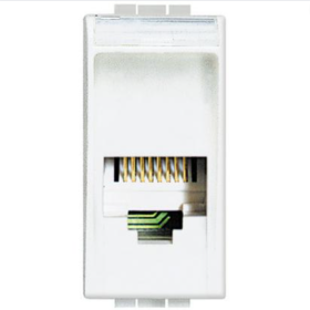 Bticino Living Light Presa Telefonica Bianca Connettore RJ11 N4258/11N