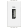 Bticino Living Light Presa USB Bianca Tipo A Caricabatterie 5 Volt N4285C1