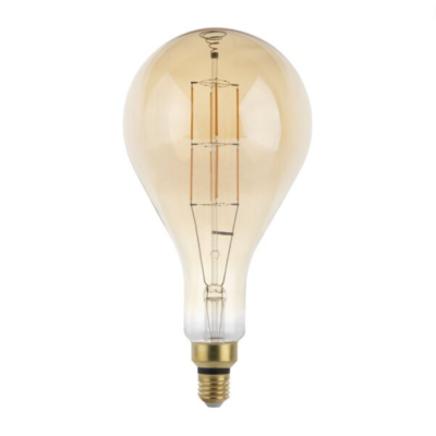 Lampada Led Filamento Optonica Dorata Dimmerabile 8W E27 Dimmerabile Luce Calda 1800K