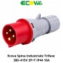  Ecova Spina industriale Trifase 380–415V  3P+T IP44 robusta e conforme CEE