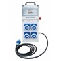 Quadro Elettrico Portatile ECOVA 30618  4 Prese CEE 16A IP67 Cavo 3x2,5mm² da 2,2mt