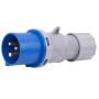 Ecova 30503 Spina industriale 32A 230V 2P+T IP44 Resistente per Uso Professionale