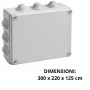 Cassetta Stagna Marlanvil 012.A IP65 Per Derivazioni Elettriche 300x220x120mm