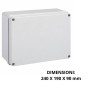 Cassetta Di Derivazione Stagna Marlanvil 010.PL Per Impianti Elettrici 240x190x90mm
