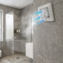 Aspiratore Elicoidale O.ERRE Unico 12/5 Da Muro o Soffitto Foro 120 mm 230V IPX4