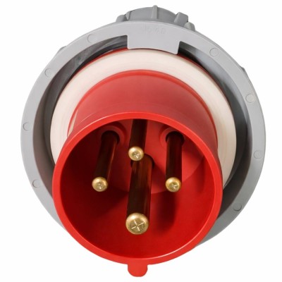 Spina Industriale Ecova Trifase Rossa IP67 3P+T Resistente E Sicura
