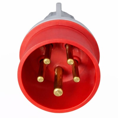Ecova Spina Industriale Trifase Rossa IP44 3P+N+T Per Cantieri