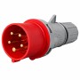Ecova Spina Industriale Trifase Rossa IP44 3P+N+T Per Cantieri