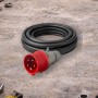 Ecova Spina Industriale Trifase Rossa IP44 3P+N+T Per Cantieri