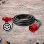 Ecova Spina Industriale Trifase Rossa IP44 3P+N+T Per Cantieri
