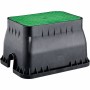 Pozzetto da Giardino Rettangolare Irritec Jumbo 67x50 con Coperchio Per Impianti Di Irrigazione