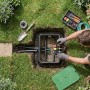 Pozzetto da Giardino Rettangolare Irritec Jumbo 67x50 con Coperchio Per Impianti Di Irrigazione