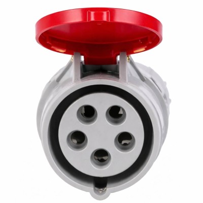 ECOVA Presa Industriale Trifase 415V 3P+N+T IP44 Professionale