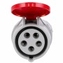 ECOVA Presa Industriale Trifase 415V 3P+N+T IP44 Professionale