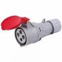 Ecova Presa Industriale Mobile CEE Trifase Rossa 380V 3P+T IP44 6h