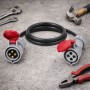 Ecova Presa Industriale Mobile CEE Trifase Rossa 380V 3P+T IP44 6h