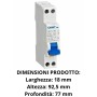 Interruttore Magnetotermico Differenziale Chint NB1L-20 Slim 30Ma 6Ka