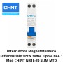 Interruttore Magnetotermico Differenziale Chint NB1L-20 Slim 30Ma 6Ka
