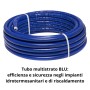 Tubo Multistrato Blu Per Riscaldamento E Sanitario