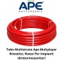 Tubo Multistrato APE Multylayer Rosso Per Impianti Idrosanitari